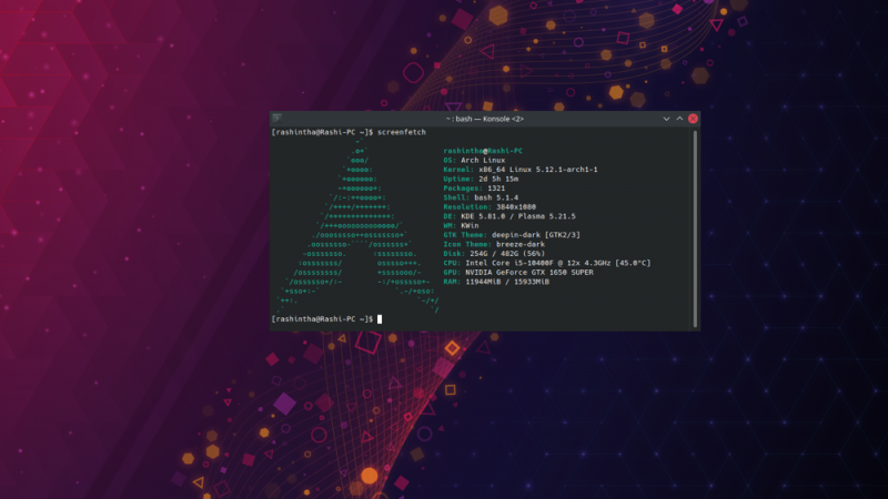 Arch Linux Installation Guide
